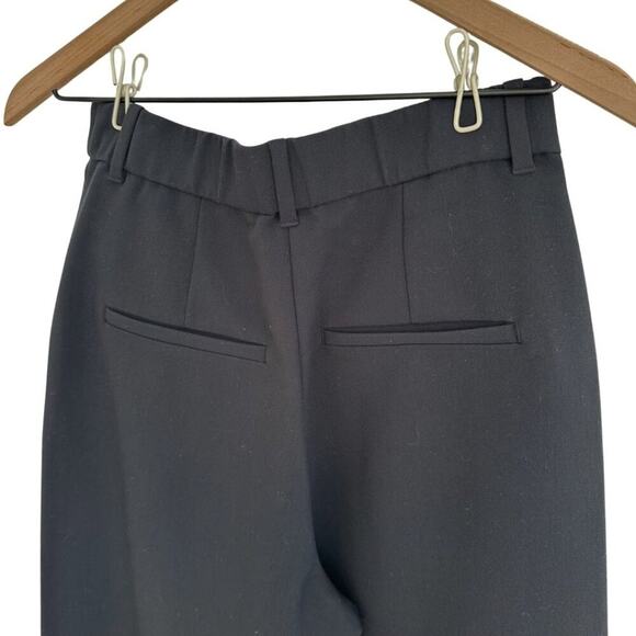 NWT Abercrombie & Fitch Curve Love Ultra High Rise Wide Leg Pants Black 27 R - Picture 9 of 9